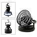 HAITRAL 2-in-1 LED Tent Light Fan Portable Camping Lantern with Ceiling Fan