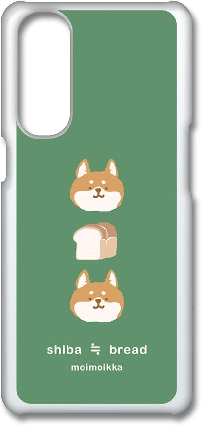 Amazon Moimoikka Oppo Reno3 5g オッポ クリア ハードケース 柴犬と食パン 縦 しば 犬 アニマル 動物 キャラクター おしゃれ オシャレ かわいい 可愛い 柄 カバー ジャケット スマートフォン スマホケース モイモイッカ Sslink ケース カバー 通販