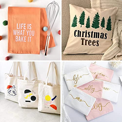 Puiasest Plotterfolie Textil,Plotter Vinylfolie Selbstklebend Pastell,Plotterfolie Selbstklebend, 25 Pack Flexfolie für Aufbügeln von T-Shirts Anderen Stoffen Stoffe (20 Farben, 30.5x25.4cm)