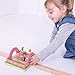 Bigjigs Rail Flower Garden - Wooden Train Set Accessories