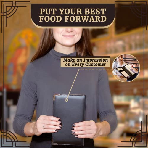 Brinero Professional Server Books for Waitress, Dual Core Deluxe Server