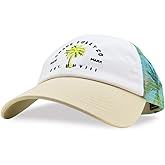 Men’s Baseball Cap in Cool Dad Hat Design with Mesh to Stay Cool at The Beach in Summer