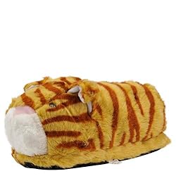 Happy Feet Slippers Tabby Cat Animal Slippers for