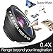 PLAY X STORE Universal 3 in 1 Clip on 0.4X Super Wide Angle Lens + 2 in 1 Fisheye Lens & Macro Lens For Mobile Phone/Notebook PC/ipad