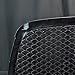 Glossy Black Mesh Front Hood Bumper Grill Grille Guard ABS Compatible With 09-12 Dodge Ram 1500