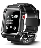 Apple Watch Band 42mm, Ocyclone Apple Watch Series 3 42mm Band iWatch 3/2/1 Sport Protective Bumper Case Strap Replacement for Active Style Men and Women