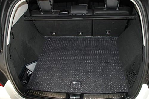 Puremats Mercedes-Benz C Class Trunk Mat - All Weather - Heavy Duty - Crystal Clear - (2008-2016 )