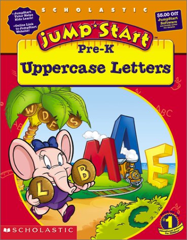 Jumpstart Pre-k Workbook: Uppercase Letters (Reading Level C