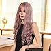 HAIRCUBE Long Ombre Purple Curly Wigs