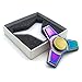 Ouflow Rainbow Colorful Fidget Hand Spinner Toy Stress Reducer, High Speed Focus Toy for Relieving ADHD, Anxiety, Boredom EDC Tri-Spinner Fidget