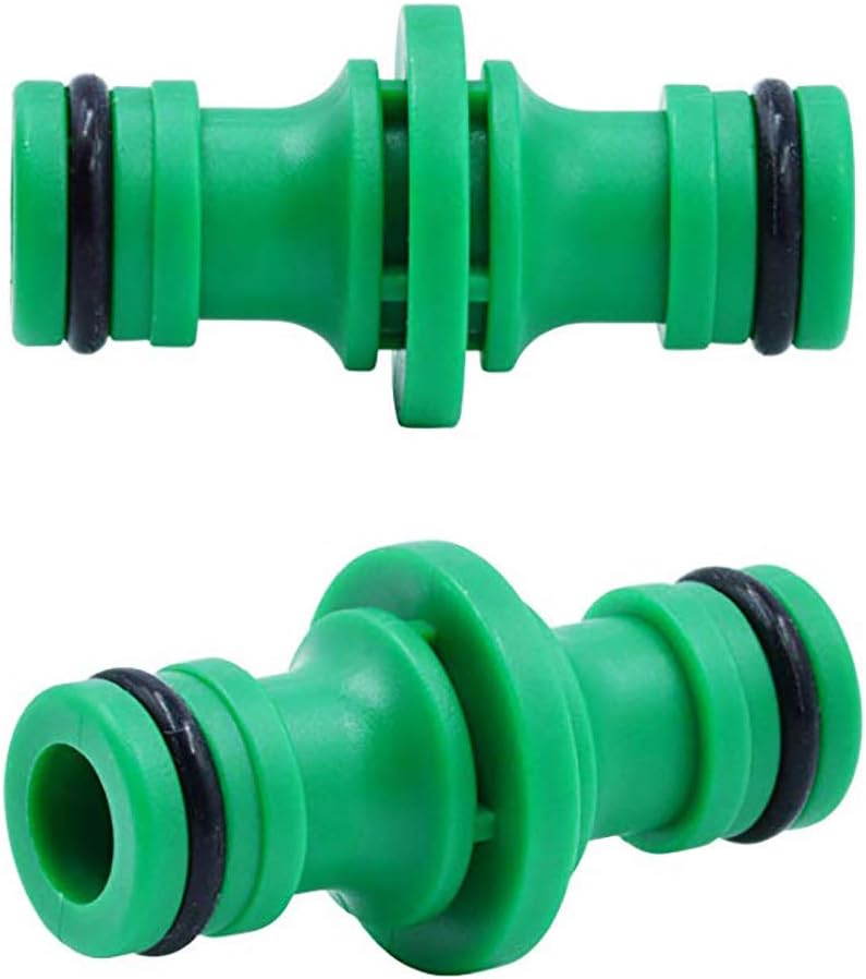 Sprießen 8 Pack Double Male Hose Connectors Extender,Quick Connector for Join Garden Hose Pipe Tube for Join Garden 1/2 Inch Hose Pipe Tube (Green) - Image 4