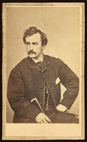 Photographs - HistoricalFindings Photo: John Wilkes Booth,1838-1865,assassinated President Abraham Lincoln,c1865