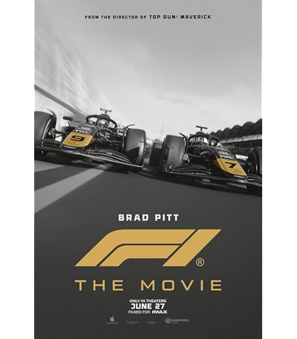 Amazon.com: F1 FORMULA ONE MOVIE POSTER 2 Sided ORIGINAL INTL