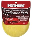 Mothers 156501 Yellow Microfiber Ultra Soft Applicator Pad (Two 5 Inch Pads)