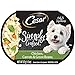 Cesar Simply Crafted Adult Wet Dog Food Meal Topper, Chicken, Carrots & Green Beans, 1.3oz. (10 Count, Pack of 1)