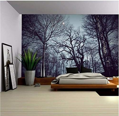 Ytdzsw Forest Tapestry Wall Hanging Beach Mat Polyester Blanket Picnic Blanket Tablecloth-90X60Cm