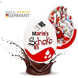 Schokofreunde Geschenke – Kinderschokolade Geschenke Box – Spaßgeschenk zum Geburtstag – personalisierte Schokoladenbox…