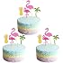 Amosfun Flamingo Cake Topper Aus Harz – Deko-Figur Für Kuchen, Cupcakes, Hochzeit, Geburtstag, Baby Shower Amosfun Flamingo Cake Topper Aus Harz – Deko-Figur Für Kuchen, Cupcakes, Hochzeit, Geburtstag, Baby Shower
