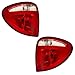 Brock Replacement Set Driver and Passenger Tail Lights Compatible with 2004-2007 Caravan Town & Country 68241335AA 68241334AA