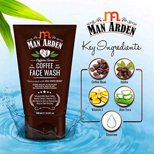 man arden face wash