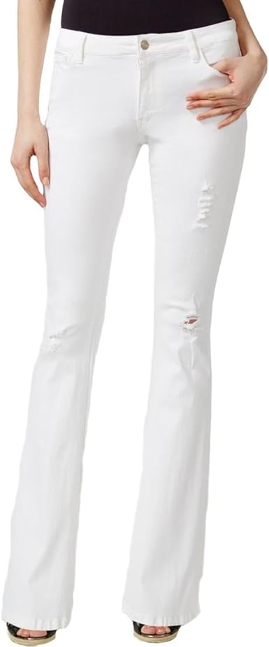 bleached white jeans