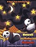 Kawaii Baby Animals: A Super Cute Coloring Book for Everyone (Kawaii, Manga and Anime Coloring Books for Adults, Teens and Tweens) (Volume 11) by Mindful Coloring Books, Anastasiya Bubnova