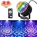 Letsfunny Disco Lights Sound Activated Strobe Light 7 Colors Party Lights Disco Ball for Parties, Karaoke, Celebration, Decoration