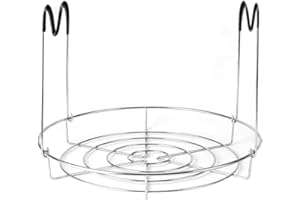 Rack Canning Kit Canning Jar Rack Stainless Steel Jar Canner with Long Handles, for Regular Mouth and Wide Mouth Mason Jars
