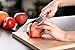 Aicok Kitchen Knife, High Carbon Stainless Steel 8-Inch Chef Knife with a Bonus Paring Knife, Black