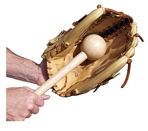 Simply Silver - Glove Wood - Unique Sports Hot Glove Wood Break In Bat Mallet Baseball Softball Mitt 113