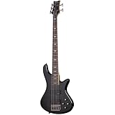 Schecter Stiletto Extreme-5 Bass Guitar - See-Thru Black