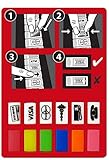 ACM Wallet Button Icon Replacement Kit For 6 Card