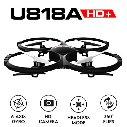 Force1 UDI U818A Camera Drone for Kids - HD Drone with Camera for Beginners - 720p RC Camera Drones w/ 360° Flips & Extra Battery Toys & Games, Hobbies, Remote & App Controlled Vehicles & Parts, Remote & App Controlled Vehicles, Quadcopters & Multirotors