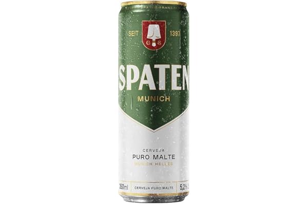 Cerveja Spaten, Puro Malte, 350ml, Lata