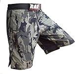 RAD MMA Fight Shorts Grappling Short Kick Boxing Cage Fighting Shorts Green Camouflage