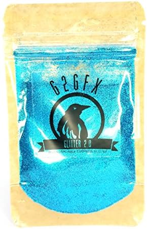 G2GFX Biodegradable Glitter (30g Resealable Pouch, Abyss Blue)