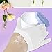 Outee 12 Pairs 8 Inch White Fabric,Silver Gloves for Women with Moisturizing, Hydrating Fabric Blend for Dry Hands, Coin Jewelry Inspection, Soft Working Gloves