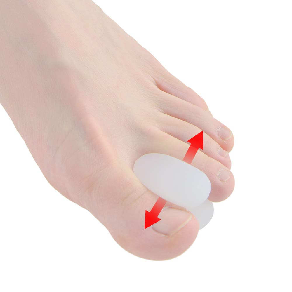 Pedimend™ 3 Pairs Silicone Bunion Straightener Corrector Regulator | Big Toe Hallux Valgus Pain Relief | Hammer Toe Divider | Toe Orthotics | Mineral Gel Separator Spreader Spacer | Nail Correction
