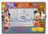 Disney Mickey & Minnie Mouse HAPPY MEMORIES Photo Picture Frame