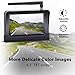 Amtifo Wireless Backup Camera For Cars,SUVs,MiniVans,Pickups,4.3 Inch Monitor Reversing System With Adjustable Rear/Front View Camera Super Night Vision,Guide Lines On/Off,IP69 Waterproof