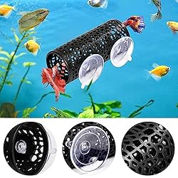 Abizoo Betta fish toys,Betta tunnel black,Small