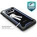 i-Blason Ares Full-Body Rugged Clear Bumper Case with Built-in Screen Protector for Samsung Galaxy S8+ Plus 2017 Release, Black/Blue