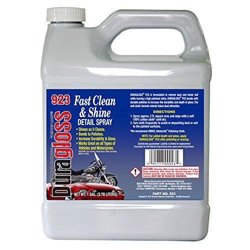 Duragloss 923 Fast Clean and Shine Detail Spray - 1 Gallon
