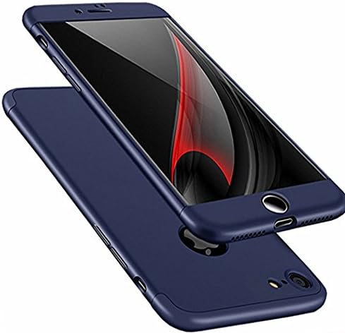Samhe for iPhone 8 Case 3 in 1 Ultra Thin Shockproof Hard Cover Case for Apple iPhone 8