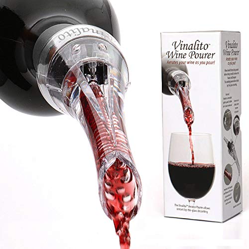 VINALITO Wine Aerating Pourer, Clear