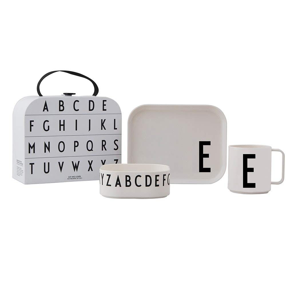 Design Letters 20201500E Gift Box tritan Tableware A-Z-E