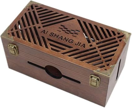 JCNFA Estante Caja De Gestión De Cables, Caja De Talla Hueca ...
