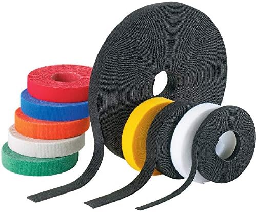 Panduit Hls-75R0 Hook And Loop Roll Cable Tie 75-Foot Length Black