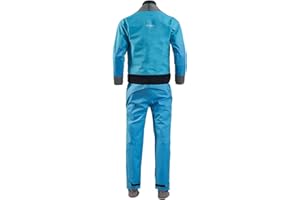 Drysuit Women's Outdoor Sports Dry Clothes, Kayaking, Paddle Boarding and Other Water Activities(Blue,S)