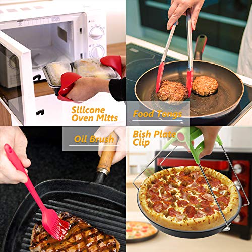 8 inch Air Fryer Accessories 12 Pcs for Gowise Phillips Cozyna Airfryer XL 4.2QT-5.8QT, Deep Fryer Accessories Set of 12 - Thumbnail 3